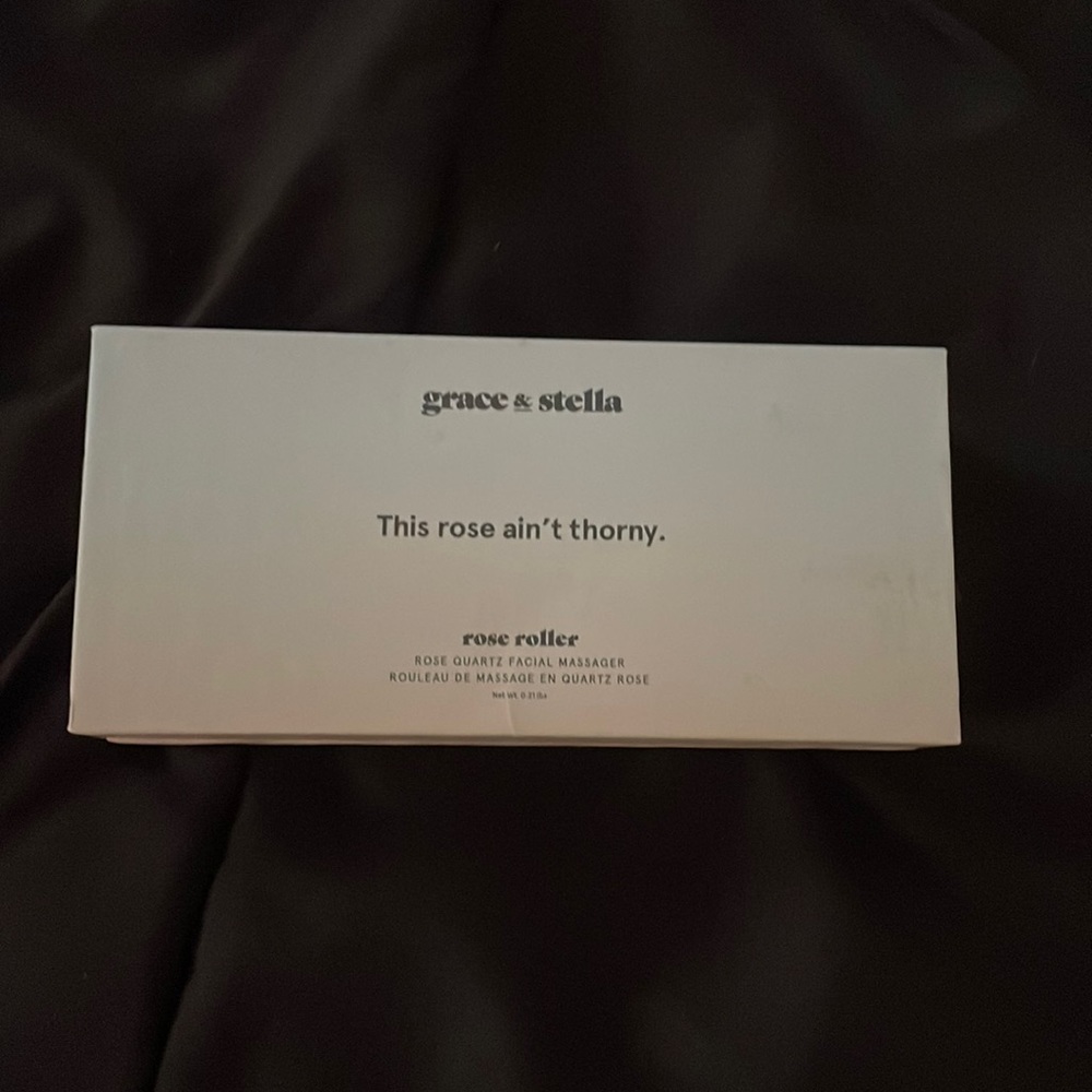 Grace & Stella rose quartz facial massager